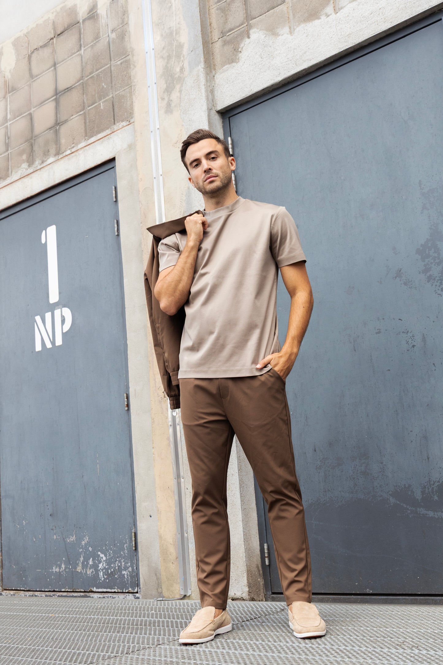 Brown Tech Pants