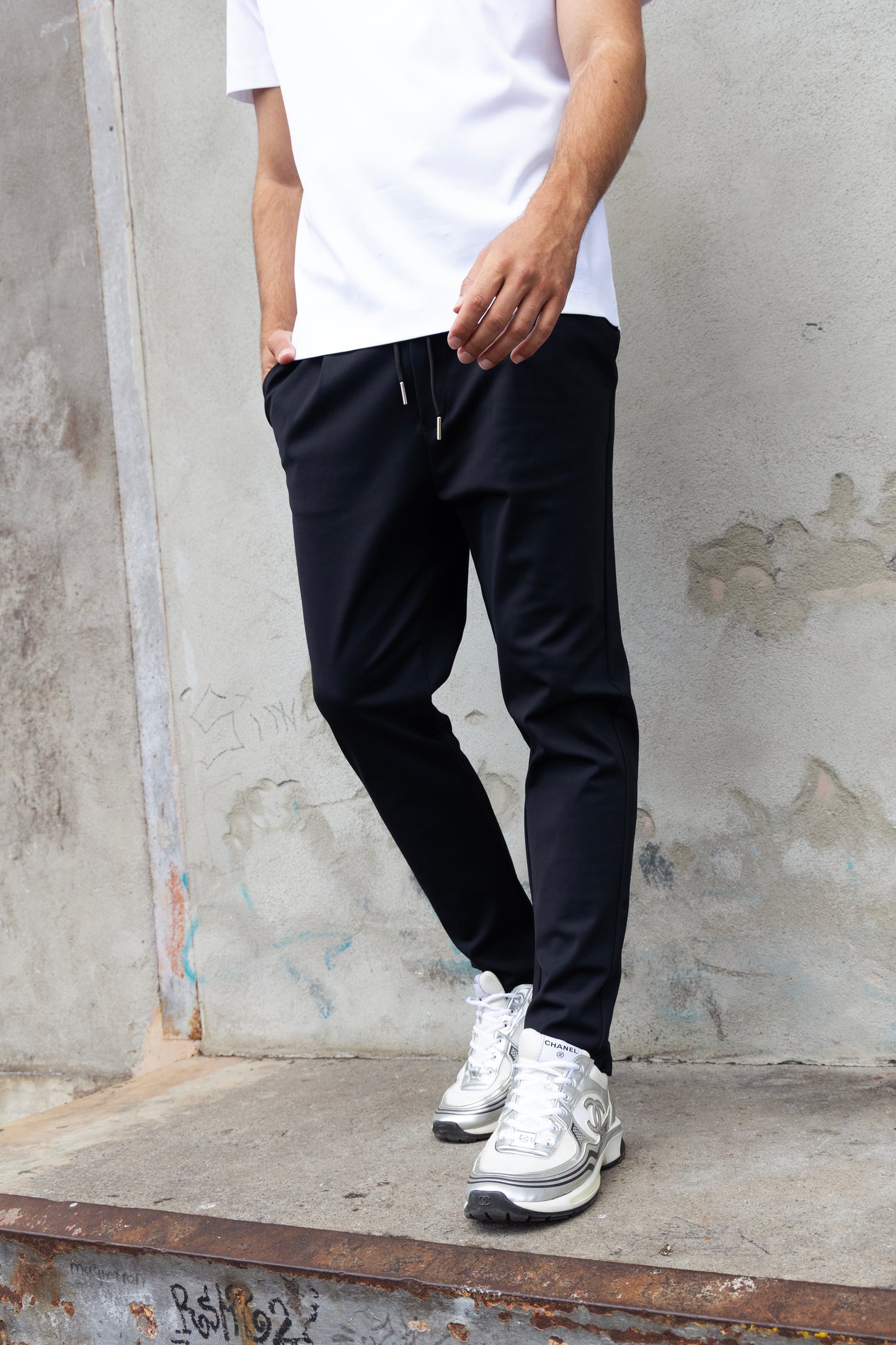 Black Tech Pants