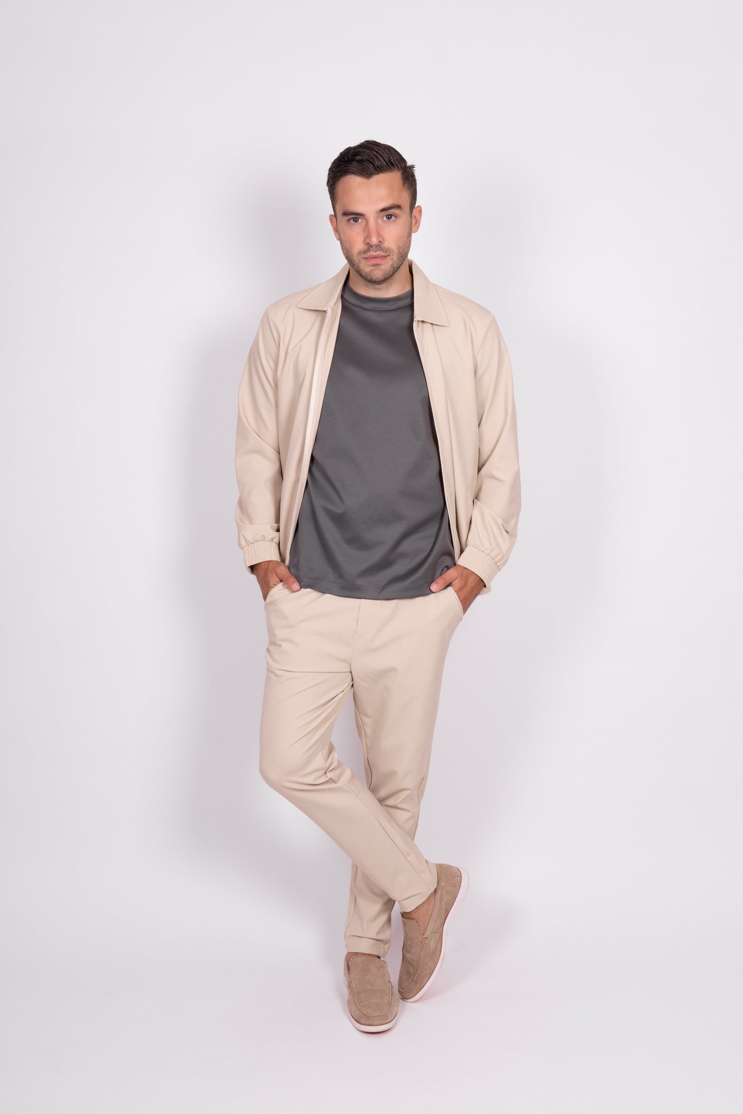 Beige Tech Suit