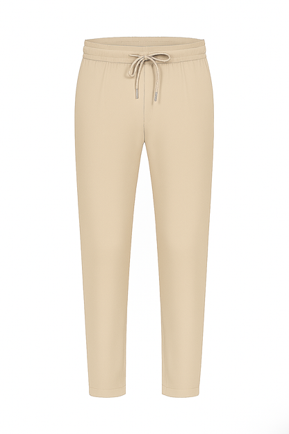 Beige Tech Pants