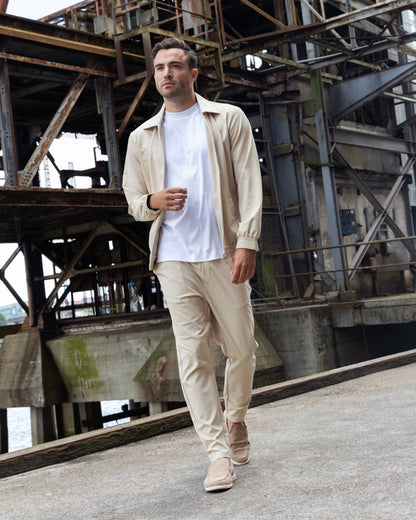 Beige Tech Suit