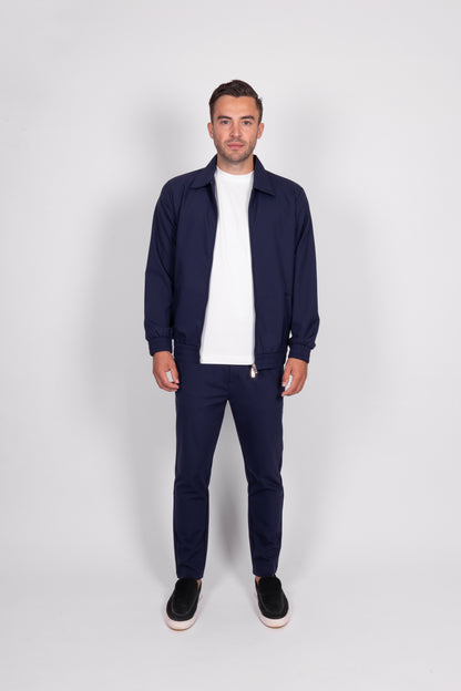 Navy Blue Tech Suit