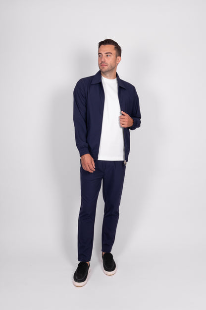 Navy Blue Tech Suit