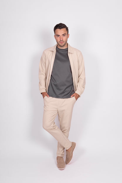 Beige Tech Suit