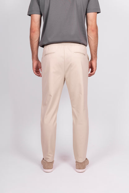 Beige Tech Pants
