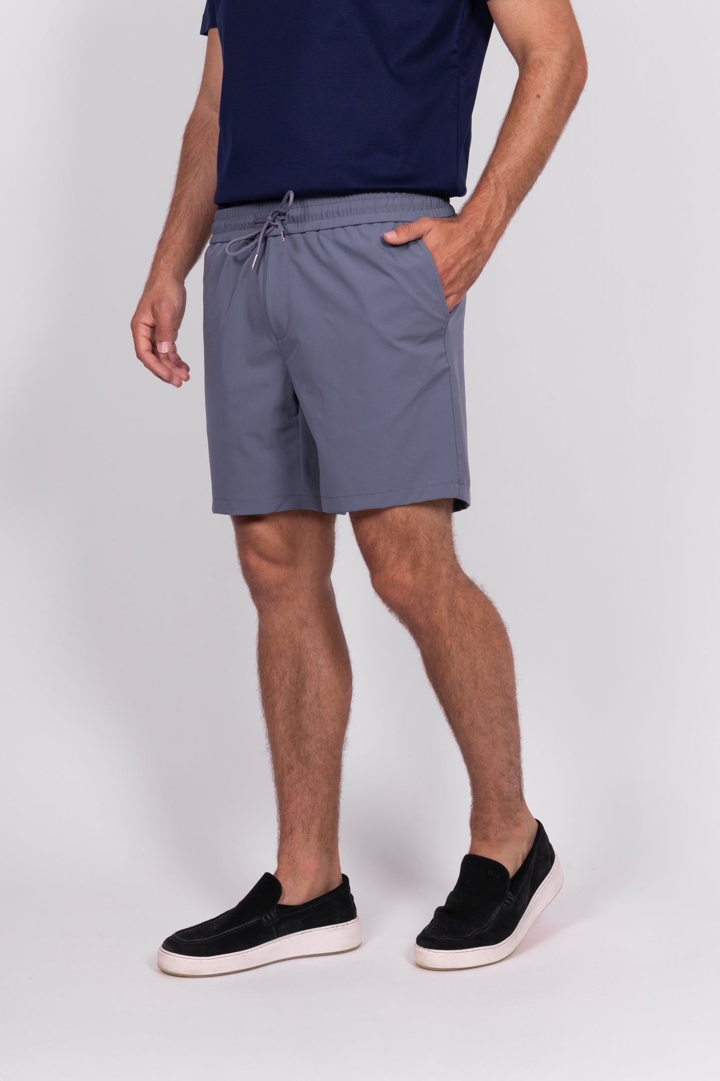 Navy Tech Shorts
