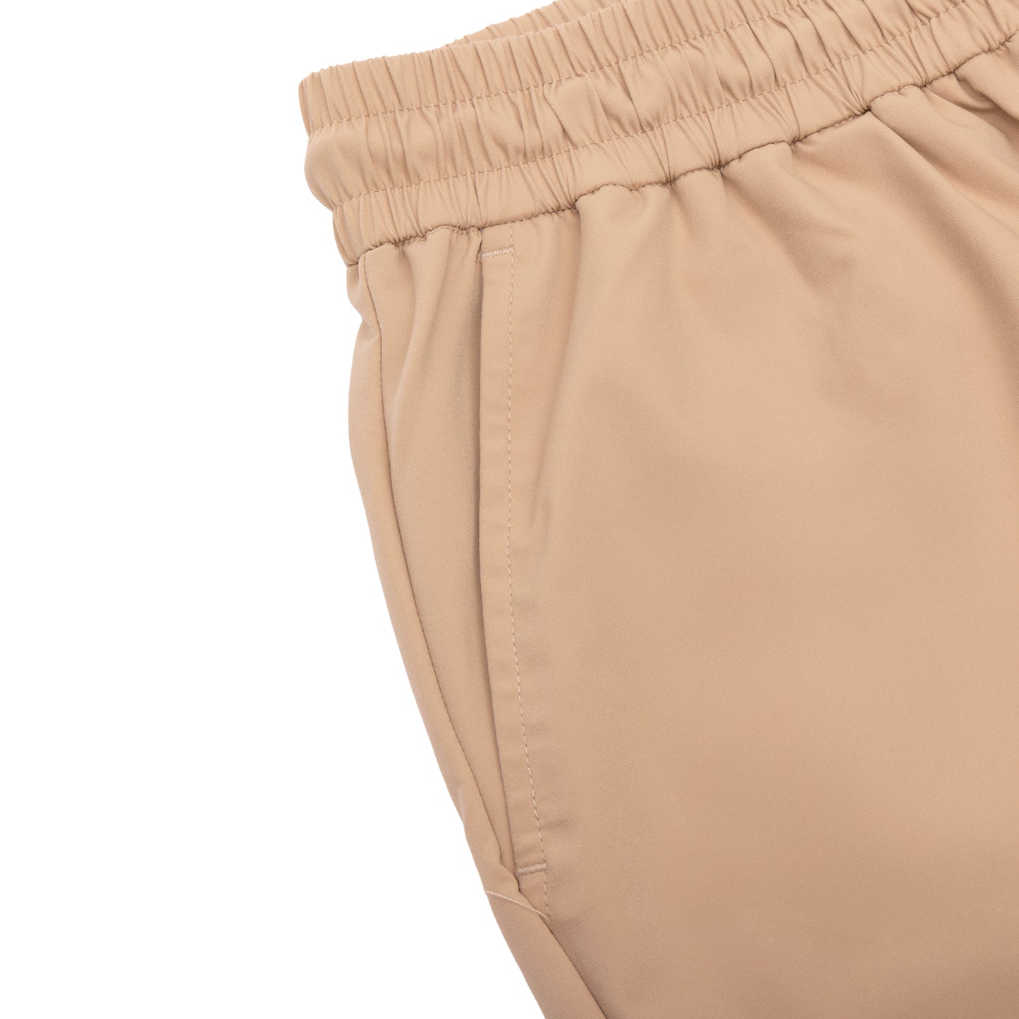 Beige Tech Shorts