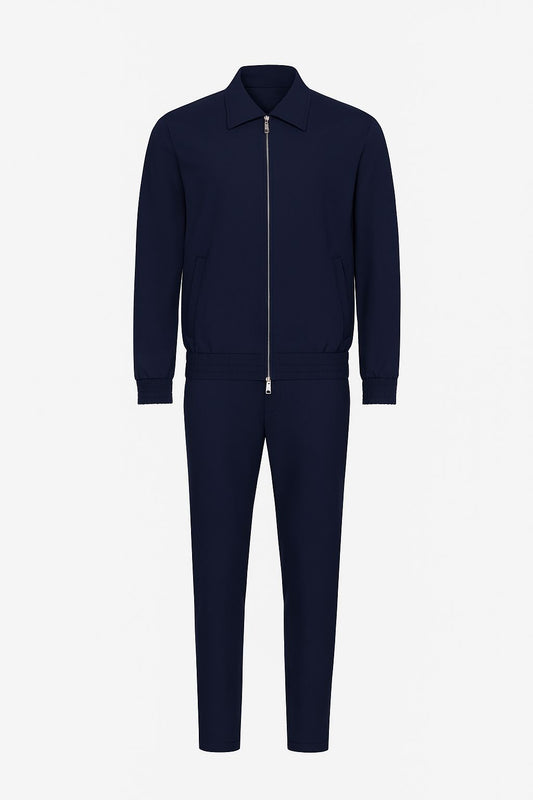 Navy Blue Tech Suit